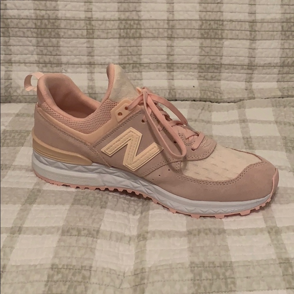 New Balance Light Pink Athletic Shoes